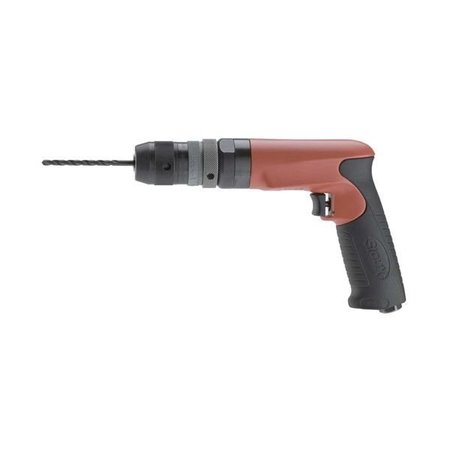 SIOUX TOOLS Pistol Grip Drill, NonReversible, ToolKit Bare Tool, 12 Chuck, Keyless Chuck, 2600 RPM, 1 hp, R SDR10P26NK4